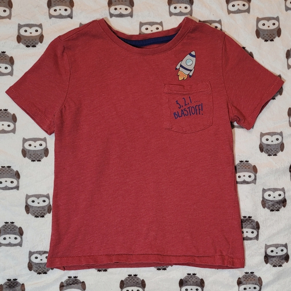 $1 | 5T | "321 Blast Off" Short Sleeved Shirt